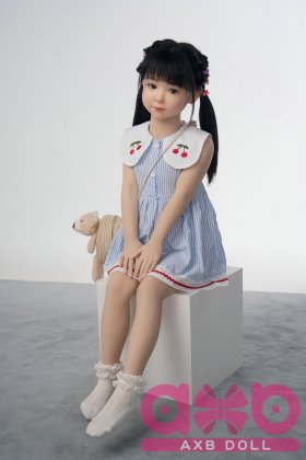 AXBDOLL 110cm GB02# Silicone+TPE Mini Sex Doll Cute Love Dolls