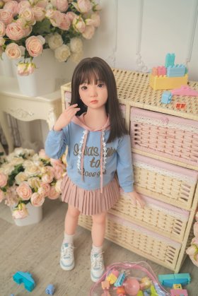 AXBDOLL 110cm GC03# Silicone+TPE Mini Sex Doll Cute Love Dolls