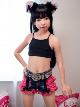 JCUTEDOLL 128cm AGB37# Movable Jaw Full Silicone Cute Doll 幼澪
