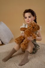 AXBDOLL 110cm GB20# Silicone+TPE Mini Sex Doll Cute Love Dolls