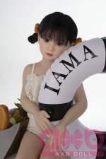 AXBDOLL 110cm GB17# Silicone+TPE Mini Sex Doll Cute Love Dolls