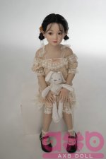 AXBDOLL 110cm GB16# Silicone+TPE Mini Sex Doll Cute Love Dolls