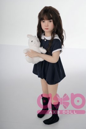 AXBDOLL 110cm GB06# Silicone+TPE Mini Sex Doll Cute Love Dolls