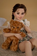 AXBDOLL 110cm GB20# Silicone+TPE Mini Sex Doll Cute Love Dolls
