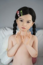 AXBDOLL 110cm GB10# Silicone+TPE Mini Sex Doll Cute Love Dolls