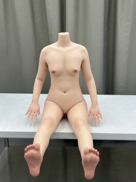 AXBDOLL 151cm Can Have Two Head Slight Defect Silicone Doll