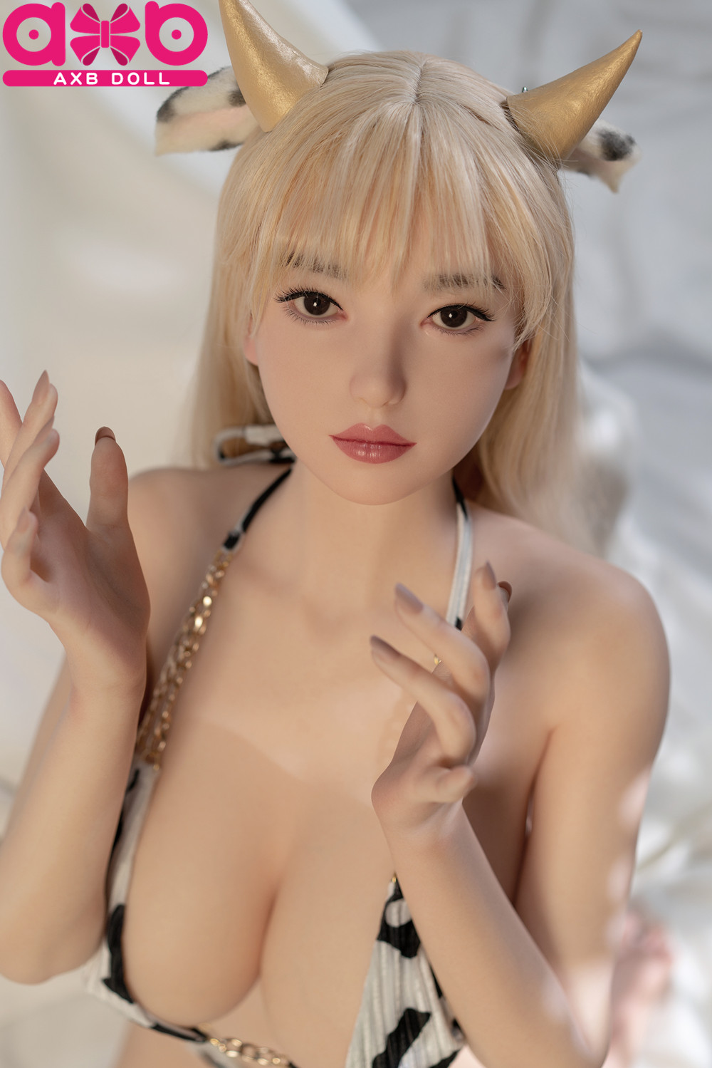 AXBDOLL 143cm GE06R# Silicone Anime Love Doll Life Size Sex Doll - Click Image to Close