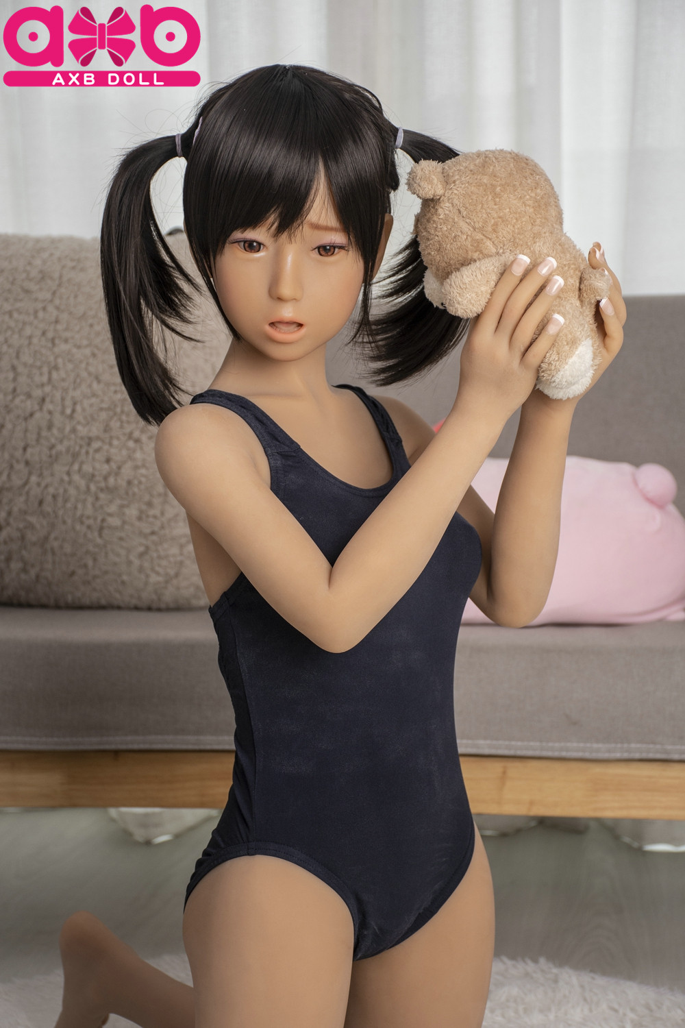 AXBDOLL 130cm A93# C-Cup TPE Anime Love Doll Life Size Sex Dolls - Click Image to Close
