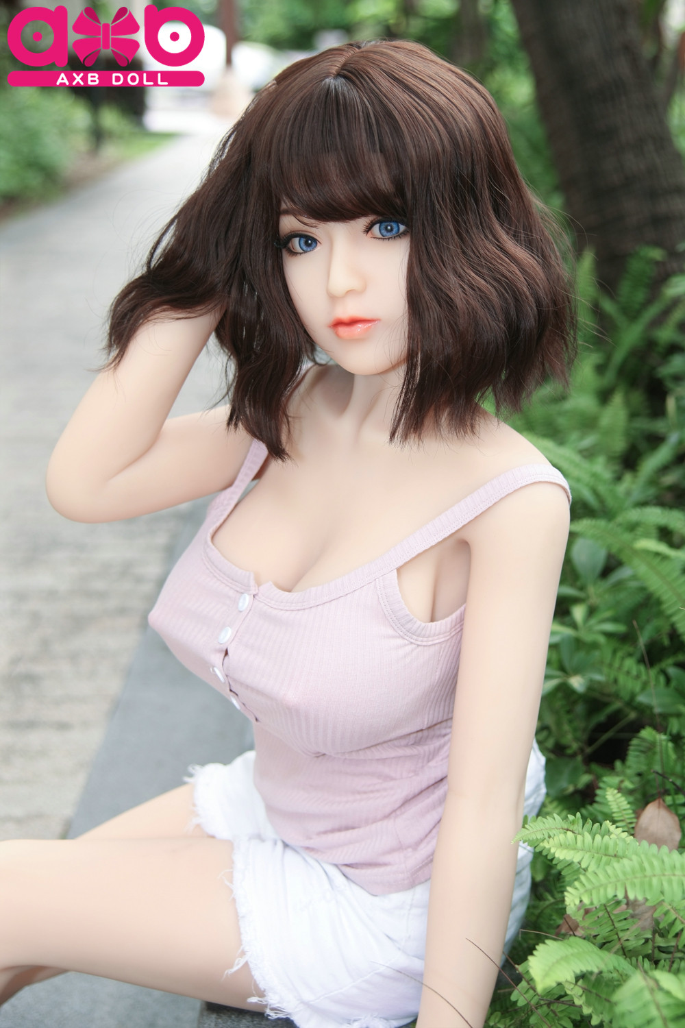 AXBDOLL 140cm A61# TPE Big Breast Sex Doll Love Doll - Click Image to Close