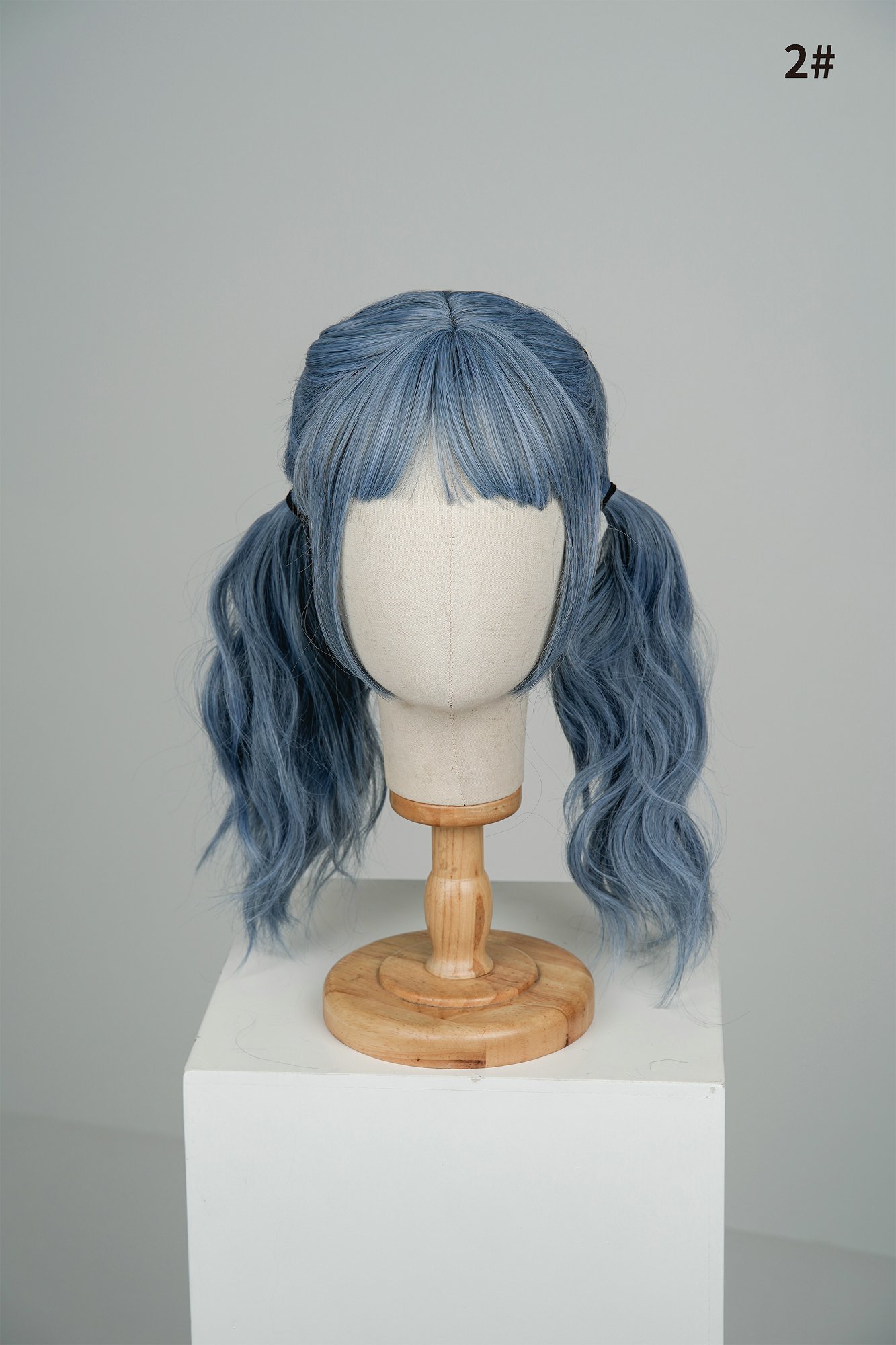 AXBDOLL silicone doll wig 2# - Click Image to Close